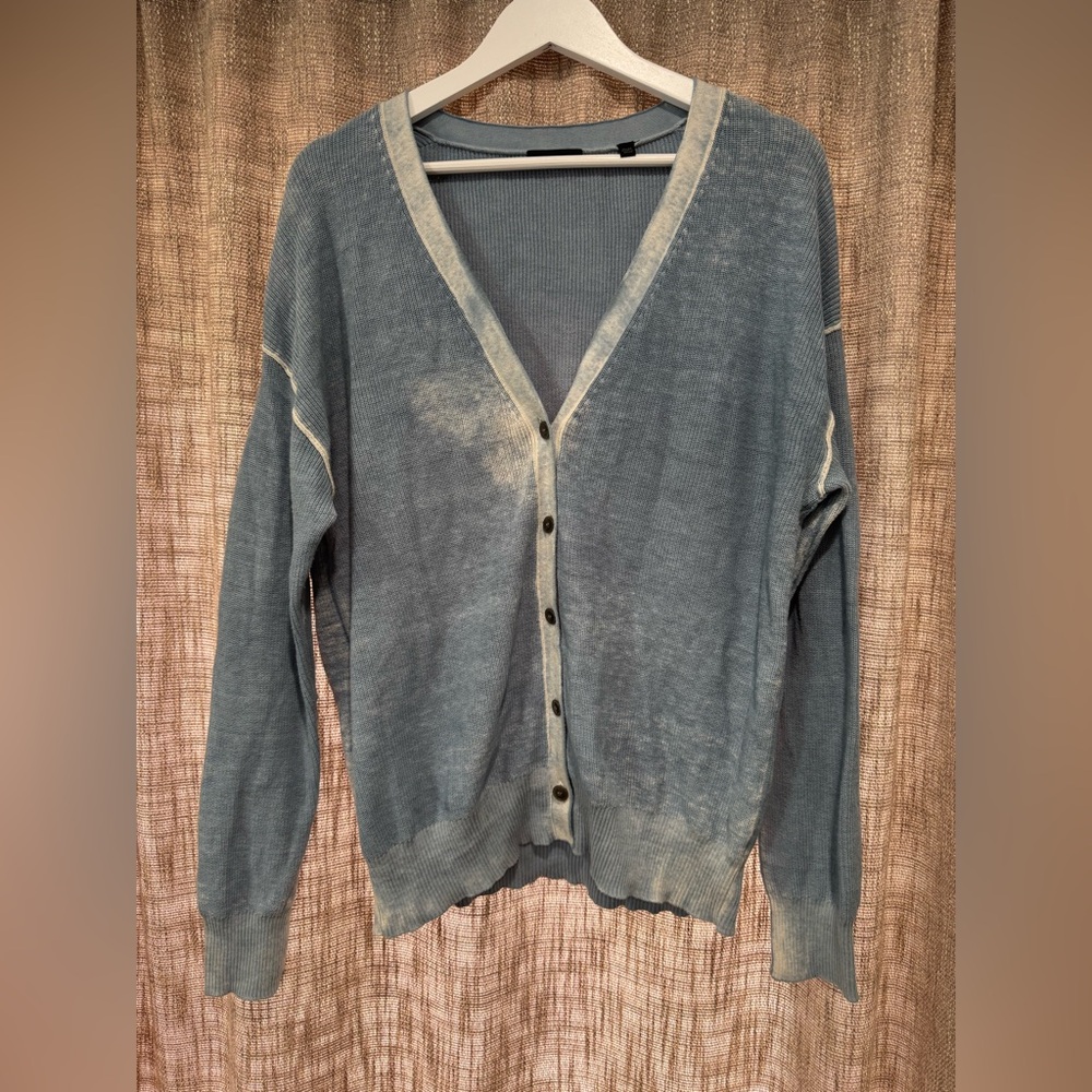 ATM‎ cardigan washed blue